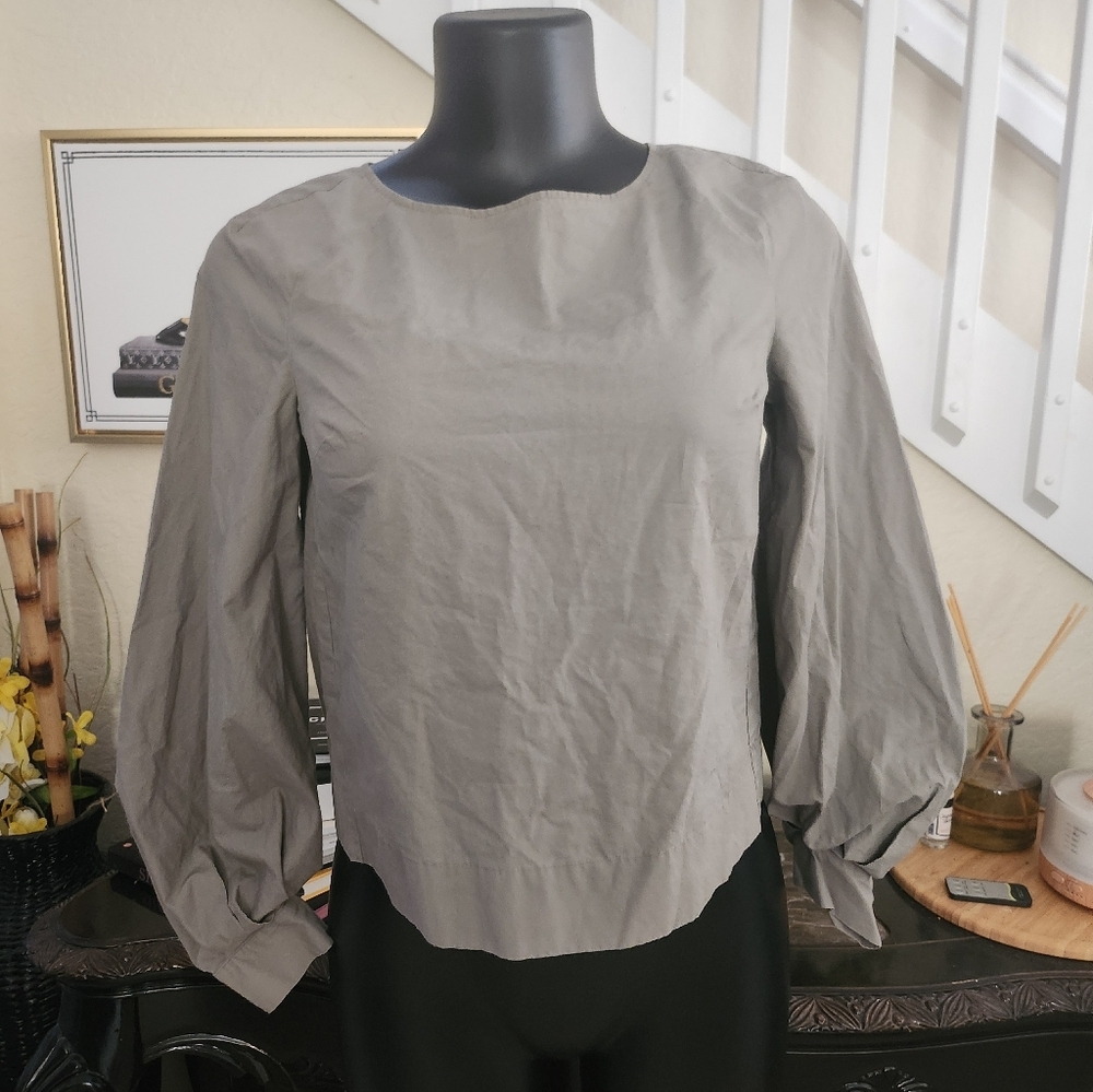 Babaton Espace Niki Blouse Cotton Poplin Top size XXS